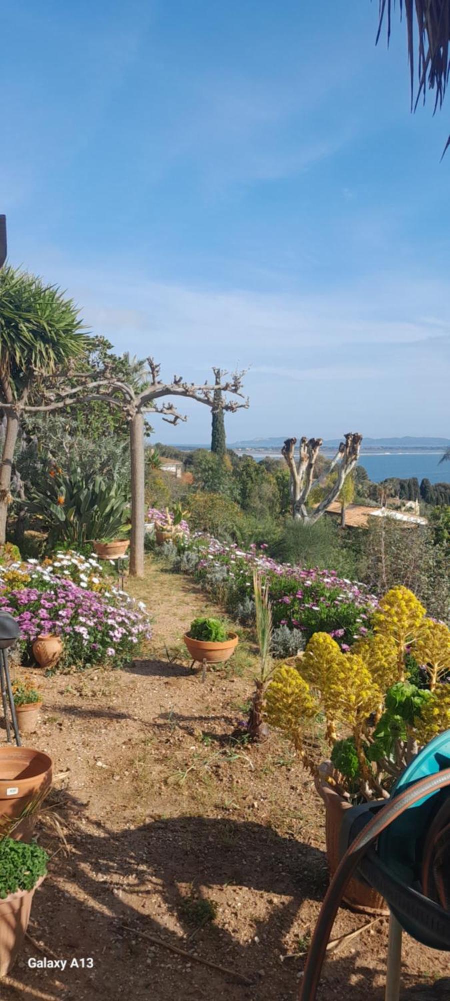 F3 Rdc Villa Vue Mer 180 Face A La Pointe De Giens Carqueiranne Kültér fotó